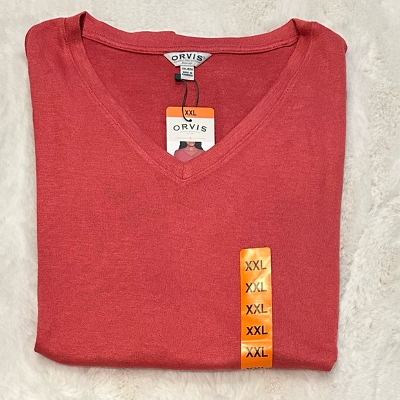 Orvis Ladies' Tunic Top, Mineral Red, XXLarge - Picture 7 of 7